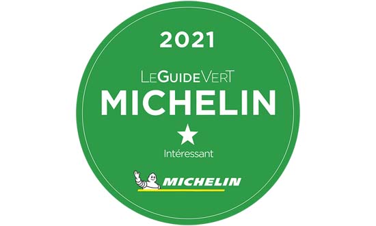 Guide vert michelin 2021